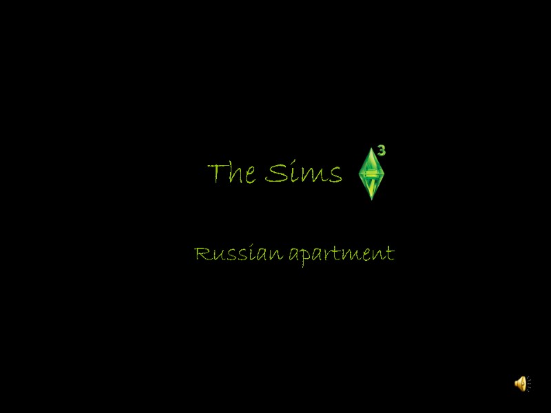 The Sims  Russian apartment